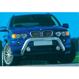 Defensa del Big Bar Inox Delta BMW X 5 Diametro 76 mm  mod  Desd