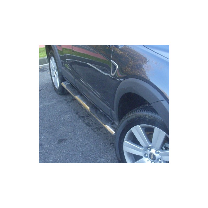 Estriberas inox ovales 5p Chevrolet Captiva
