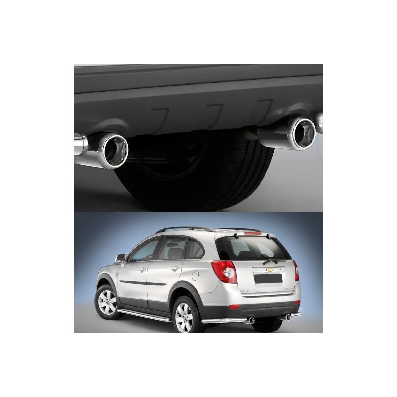TERMINALES ESCAPE  SERIE C   Inox  CAPTIVA  CHEVROLET 