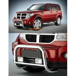 Defensa delantera inox Dodge Nitro Homologada