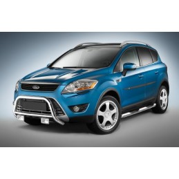 Esctribos laterales inox  combi O80mm Ford Kuga