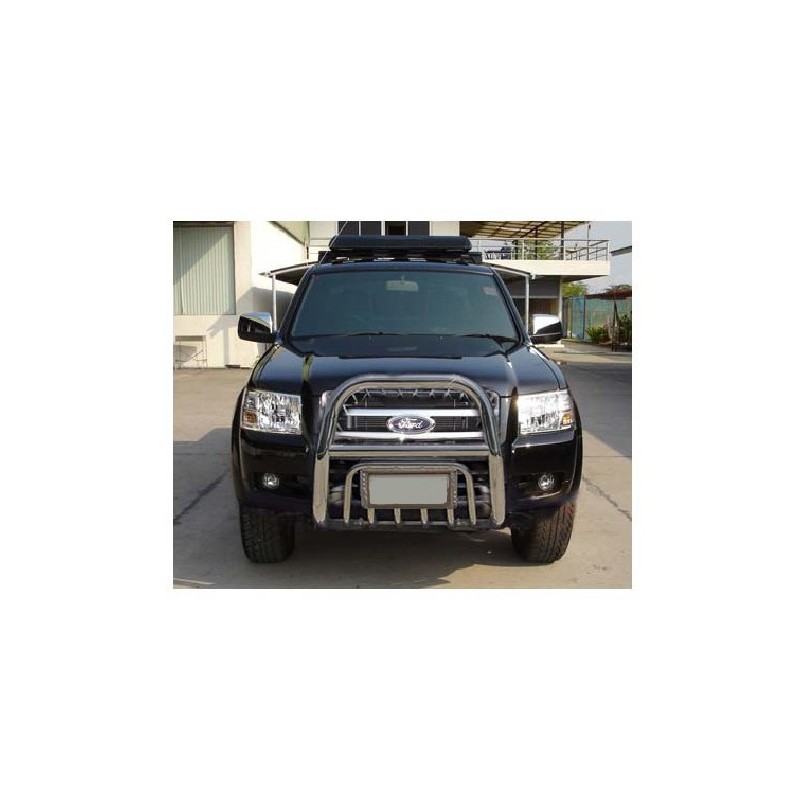 Defensa delantera inox 76 c protector de carter desmontable  Ser