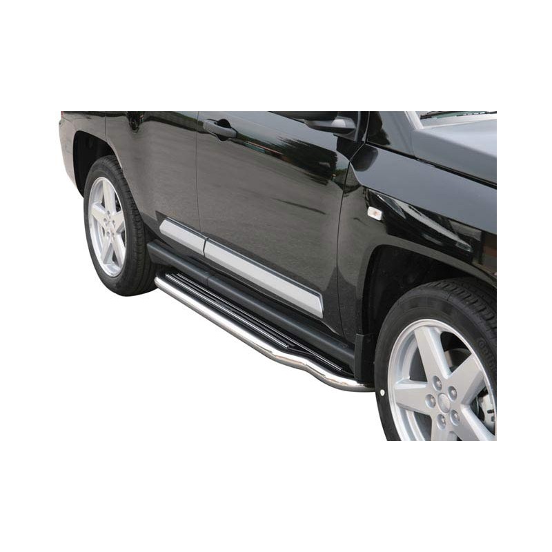 JG ESTRIBOS INOX 4P  JEEP COMPASS