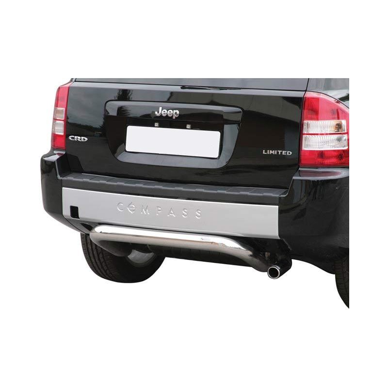 PARACHOQUES TRAS  INOX 76MM JEEP COMPASS