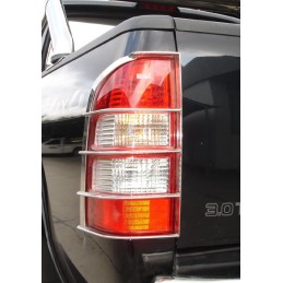 Protectores de pilotos traseros inox Ford Ranger 2007   BULLFACE