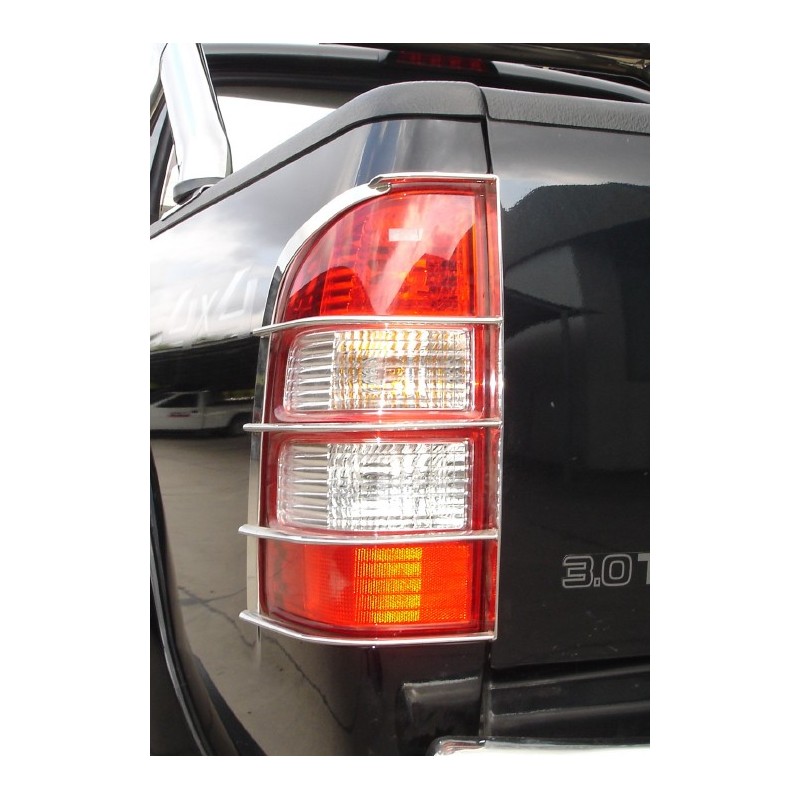 Protectores de pilotos traseros inox Ford Ranger 2007   BULLFACE