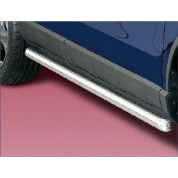 Conjunto estribos laterales inox en tubo O60mm CRV 2007