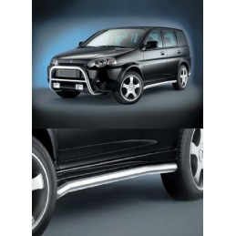 estribos laterales en tubo inox diam  60 3P Honda HRV