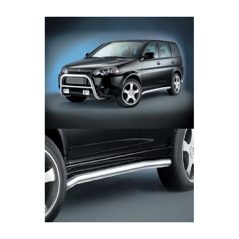 estribos laterales en tubo inox diam  60 3P Honda HRV