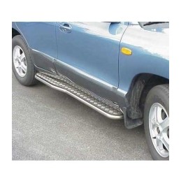 Estribos plataforma inox  BULLFACE  Santa Fe 2005
