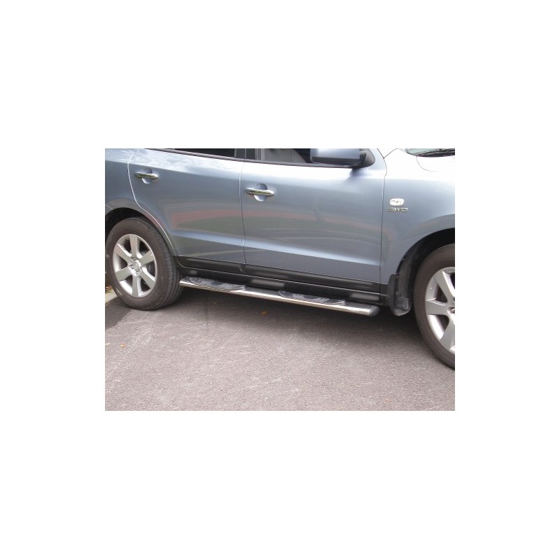 estribos laterales inox ovales  Bull face  HYUNDAI SANTA FE