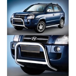Defensa Big Bar inox 60 mm Hyunda Tucson  Holog CEE 
