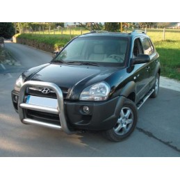 Defensa Big Bar Tucson inox diametro 76 mm mod  alto  BULLFACE 