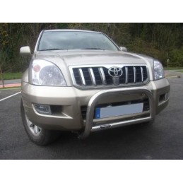 Defensa Big Bar inox Land Cruiser KDJ 120 125 Homologada CEE