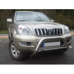 Defensa Big Bar inox Land Cruiser KDJ 120 125 Homologada CEE