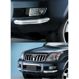 City Guard inox conjunto lateral delantero Toyota Land Cruiser K