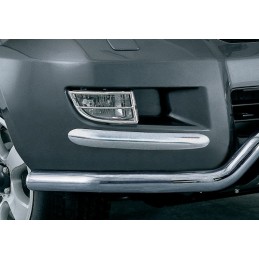 Protectores inox de antinieblas delantero Land Cruiser KDJ 120 1