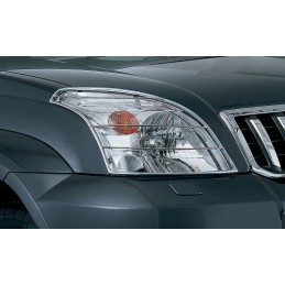 Protectores inox de faros delantero Land Cruiser KDJ 120 125