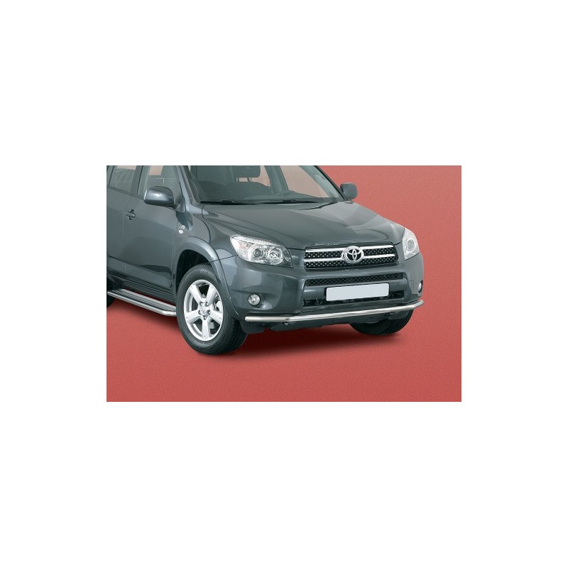 Protector inox tubo delantero bajo spoiler O 42 mm  Serie T   Ho