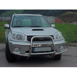 Defensa delantera integral inox RAV 4 2003 2006 diametro 50  BUL