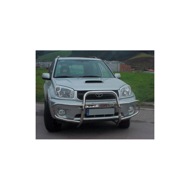 Defensa delantera integral inox RAV 4 2003 2006 diametro 50  BUL