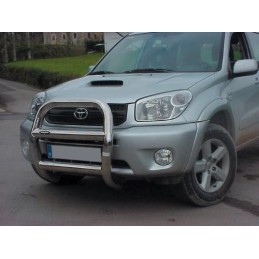 Defensa delantera Big Bar inox RAV 4 2003 2006  alta diametro 76