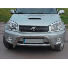Defensa delantera Big Bar inox RAV 4 2003 2006 baja diametro 76 