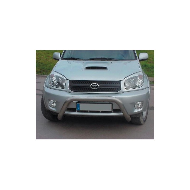 Defensa delantera Big Bar inox RAV 4 2003 2006 baja diametro 76 