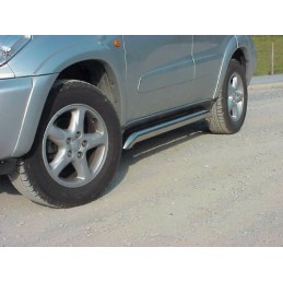 Estribos tubo inox RAV 4 2003 2006  diametro 76  5 puertas  BULL