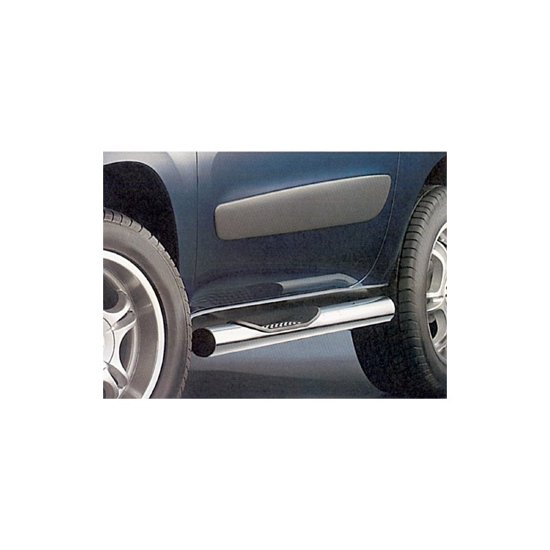 Estribos inox en tubo modelo RAV 4 2003 2006 Combi diametro 80mm