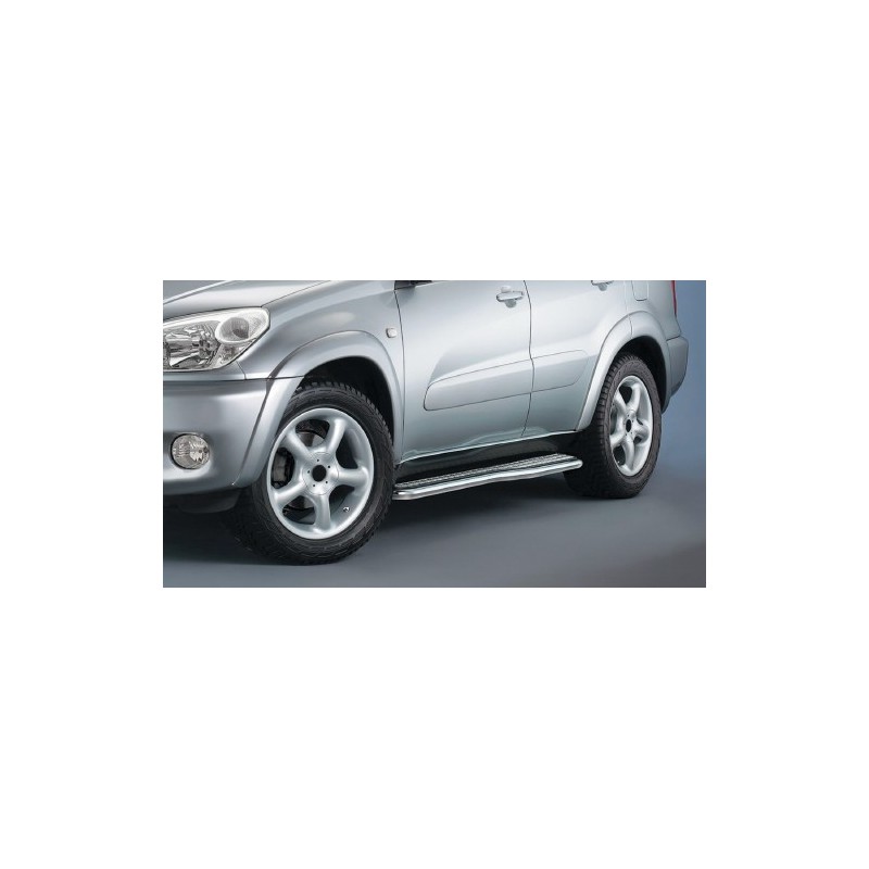estribos en plataforma inox RAV 4 2000 2003 3p   Serie C