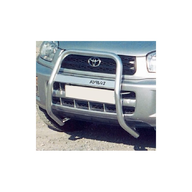 Big Bar delantero RAV 4 2000 2003  inox con grabacion  BULLFACE 