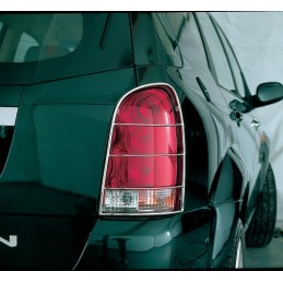 Protectores inox de pilotos trasero REXTON II  Serie T 