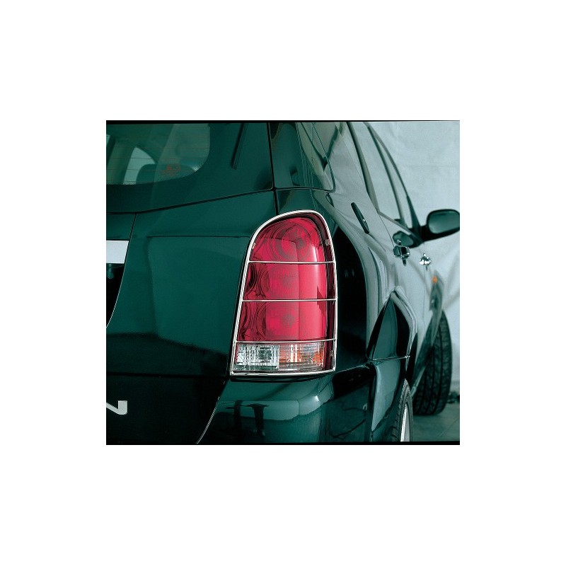 Protectores inox de pilotos trasero REXTON II  Serie T 