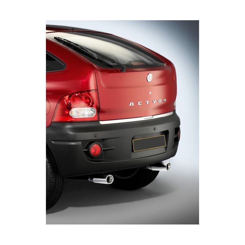 Escape inox doble salida Ssangyong Actyon  Serie C 
