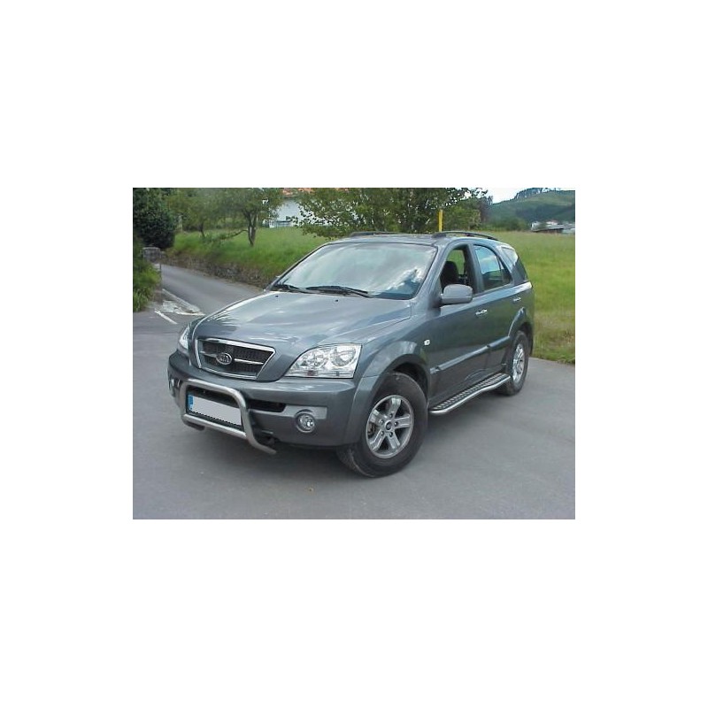 Estribos en plataforma inox  Kia Sorento  09 2006  BULLFACE 