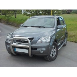 Estribos laterales inox  Kia Sorento  09 2006 seccion oval  BULL