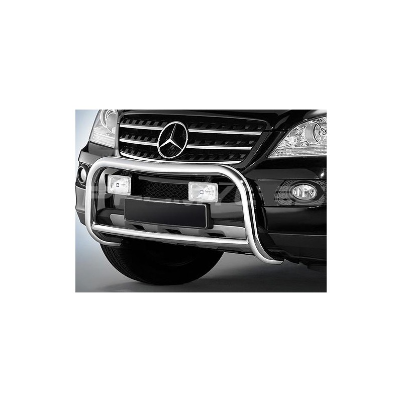 Defensa Del  Big Bar inox 60 mm Mercedes ML 05  Homologada CEE  