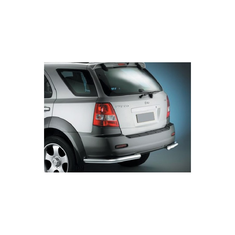 Protector de parachoques trasero inox Kia Sorento  09 2006   Ser