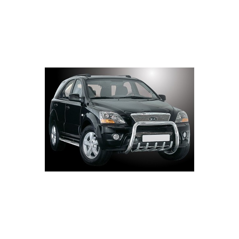 Defensa delantera inox Kia Sorento 09 2006  Homologada CEE