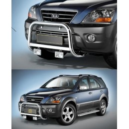 Defensa delantera inox Kia Sorento 09 2006  Homologada CEE