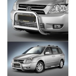 Defensa delantera inox Kia Carnival desde 2006  Homologada CEE