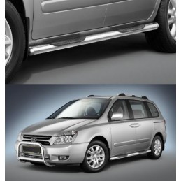 Estribos inox combi en 60 mm Kia Carnival desde 2006   Serie C 