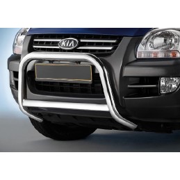 Defensa delantera inox Sportage 2005  gt  Homologada CEE
