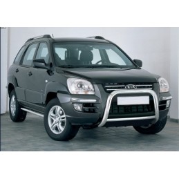Defensa delantera inox Sportage 2005  gt  Homologada CEE