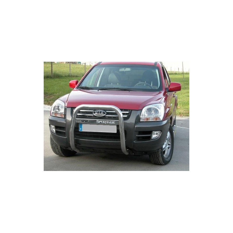 Big Bar inox 63 mm Personalizado Sportage 2005   gt  BULLFACE 