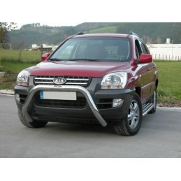 Big Bar inox 76 mm bajo Sportage 2005   gt  BULLFACE  queda mas baj