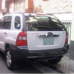 Moldura trasera cromada de porton Kia Sportage 2005   gt   Serie AN