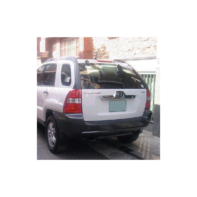 Moldura trasera cromada de porton Kia Sportage 2005   gt   Serie AN