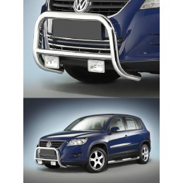 Defensa delantera inox VW Tiguan Homologada CEE
